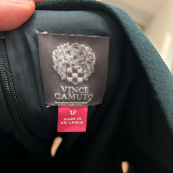 Vince camuto green dress with bell sleeves size 12 - Picture 4 of 5